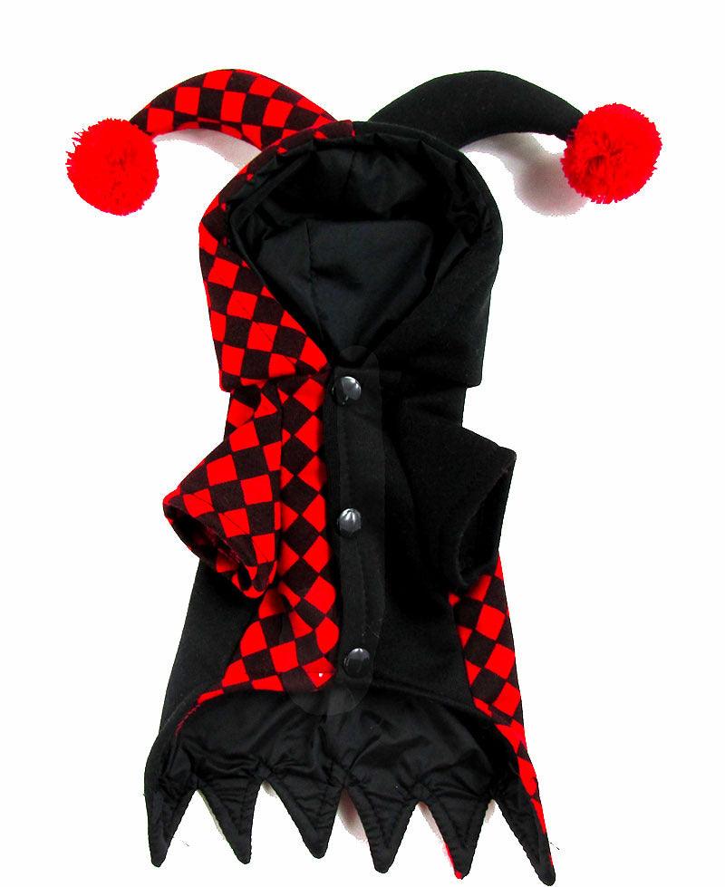 Funny Clown Pet Costume: The Ultimate Halloween Dress-Up For Your Furry Friend-2