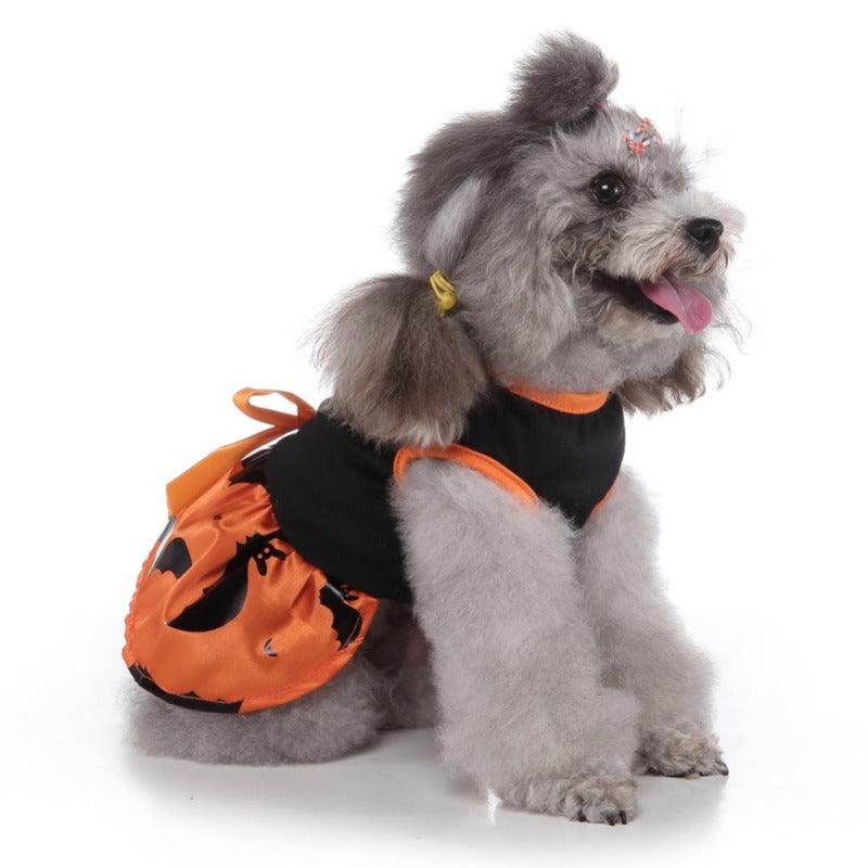 Magical Halloween Pet Costume: Wizard Dress For Dogs-0