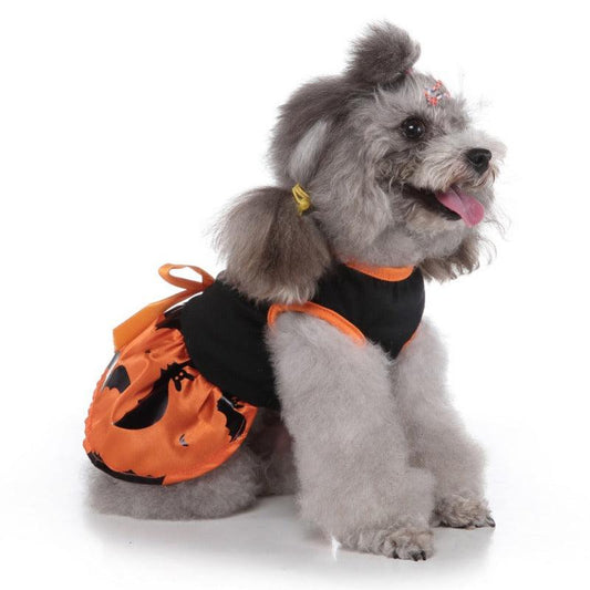 Magical Halloween Pet Costume: Wizard Dress For Dogs-0