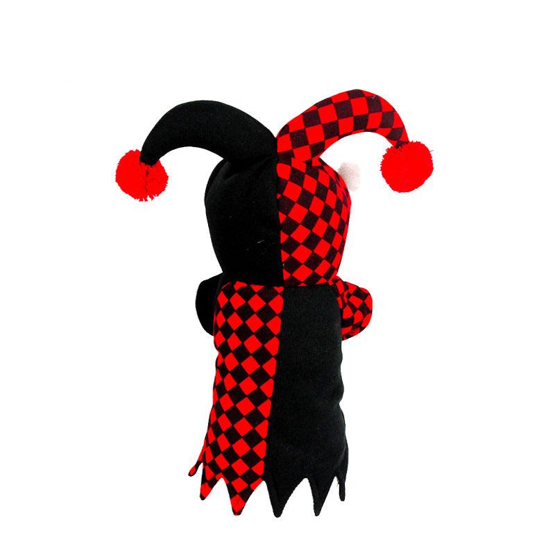 Funny Clown Pet Costume: The Ultimate Halloween Dress-Up For Your Furry Friend-1