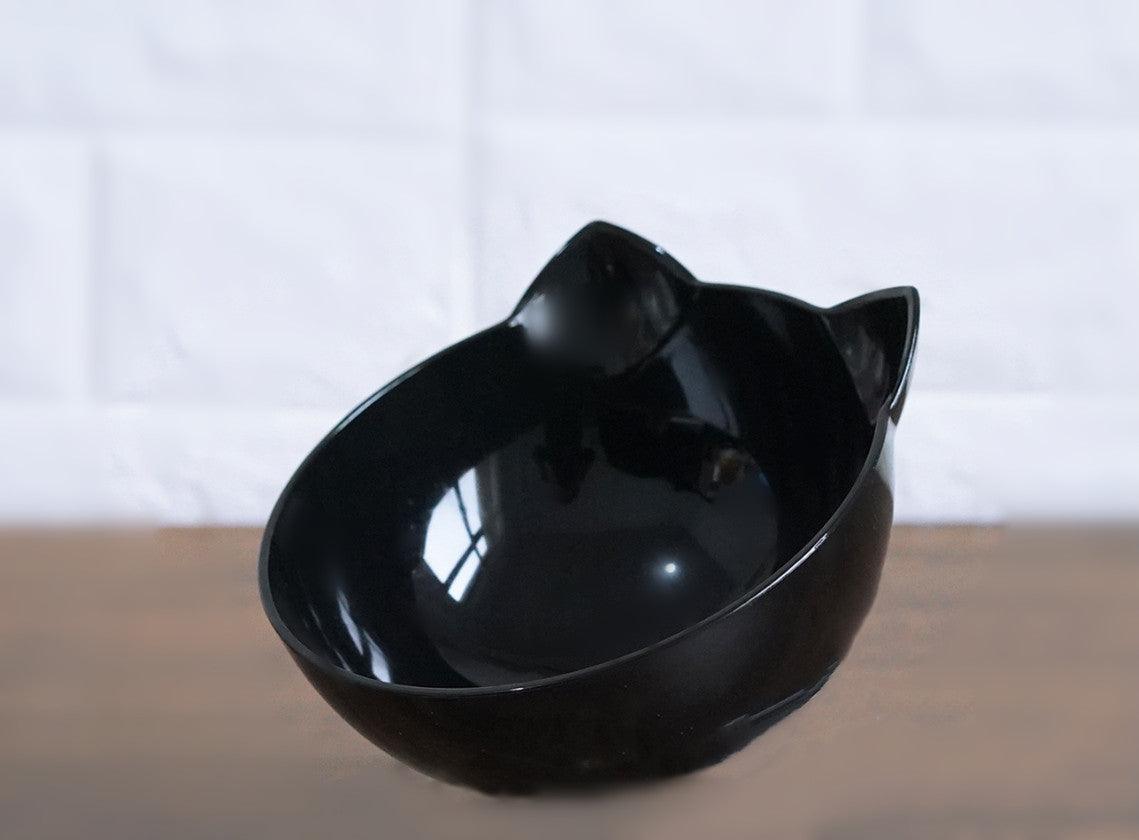 Deluxe Pet Dining Experience: Elegant Inclined Food Cat Bowl With Transparent Design-7